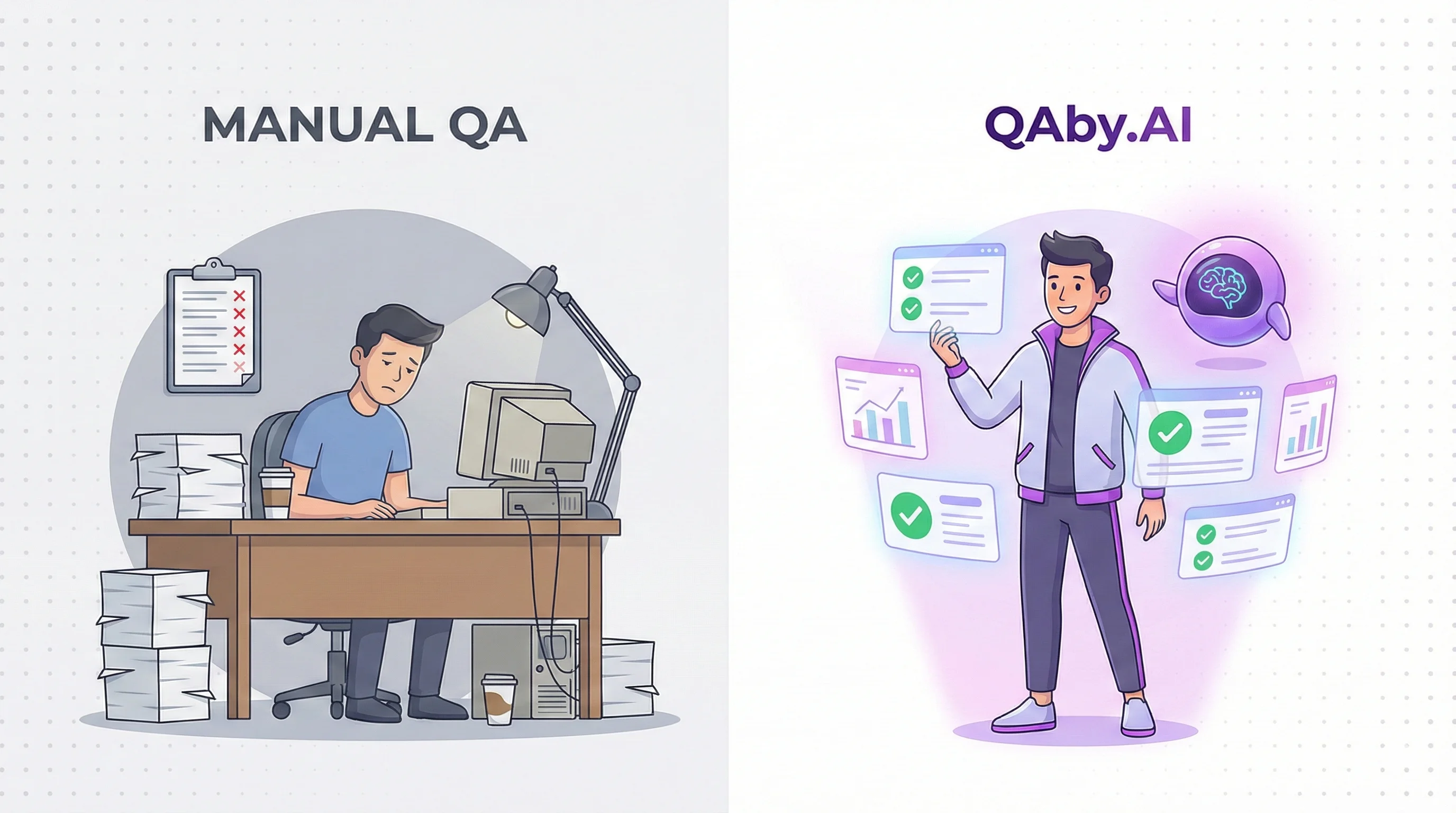 Manual QA vs QAby.AI: The Paradigm Shift in Quality Assurance